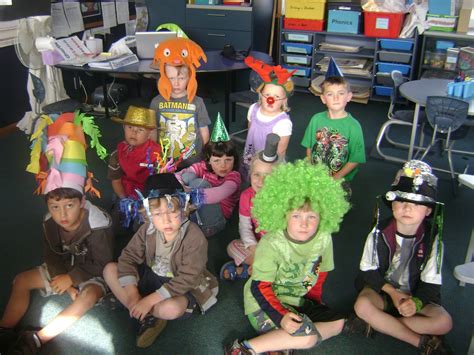 Room 6 Ashley School Crazy Hat Day