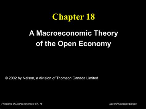 How Policies And Events Affect An Open Economy