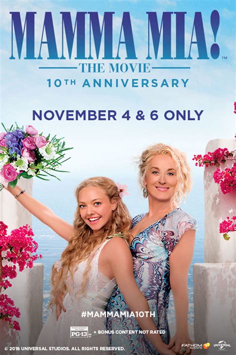 Mamma Mia Returning To Theaters For 10th Anniversary Screenings