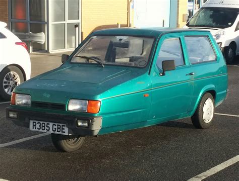 The Reliant Robin - It's like driving a tricycle, but with an engine.