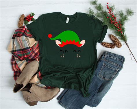Elf Shirt Christmas Elf Shirt Christmas Shirt Christmas Etsy Uk