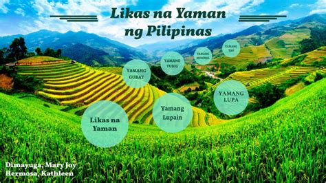 Likas Na Yaman Ng Pilipinas By Mary Joy Dimayuga