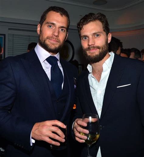 spotted henry cavill and jamie dornan hombres famosos hombres pelirrojos hombres guapos