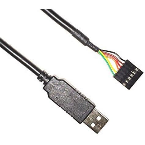 Ezsync Ftdi Chip Usb To 5v Ttl Uart Serial Cable Connector End 15m Ezsync008 691163085302 Ebay