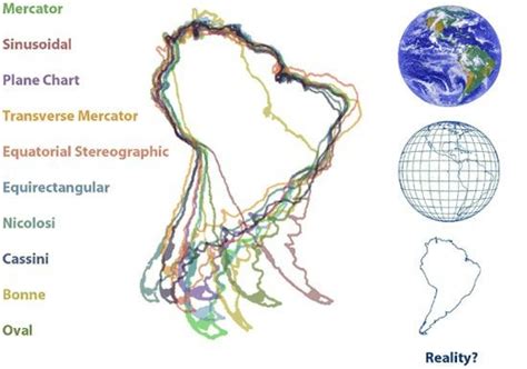 What Does South America Look Like South America In 10 Different Map