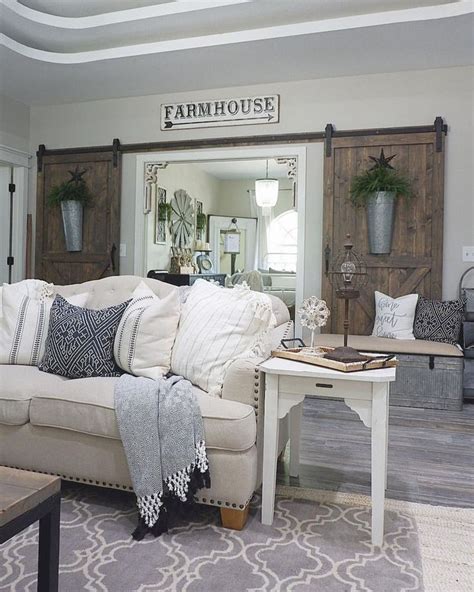 Rustic Farmhouse Living Room Decor Ideas 46 We Are Want To Say Thanks