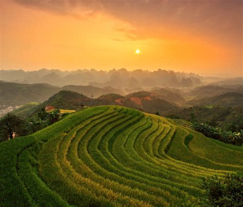 Bama Terraced Fields, Travel Pictures of Bama Guangxi, Bama Longevity Village Pictures - Easy 