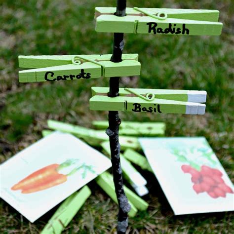 Easy And Cheap Diy Garden Markers · Chatfield Court