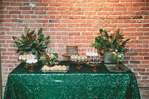 Botanical Inspired Wedding At Marvimon Green Wedding Decorations