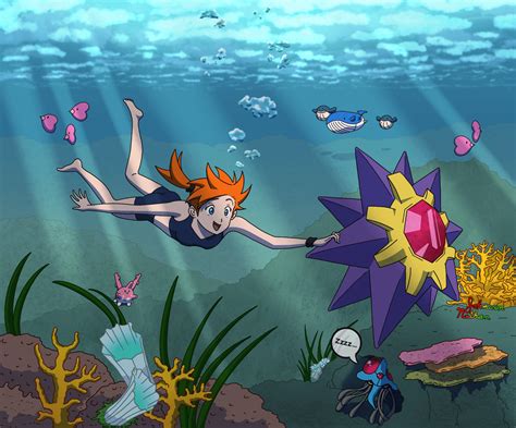 The Cerulean Gem Wanted To Try An Underwater Scene With One Of My