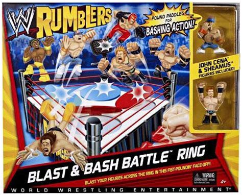 Wwe Wrestling Rumblers Series 2 Blast Bash Battle Ring Mini Figure