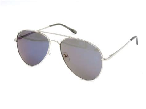 Kreedom Take Off Unisex Metal Aviator Sunglasses Silver Mirror 56 17 140 L7 Ebay