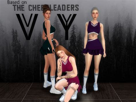 Cheerleadersviy1 By Viy Sims At Tsr Sims 4 Updates