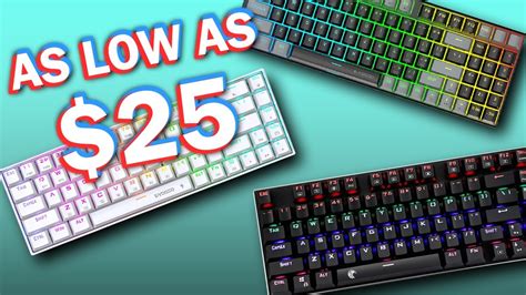 The Best Budget Mechanical Gaming Keyboards Of 2022 Youtube