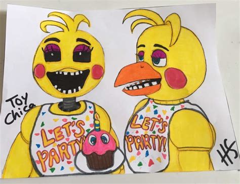 Toy Chica Coloring Pages Five Nights At Freddys Amino