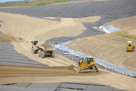 Municipal Solid Waste Landfill Cell Construction
