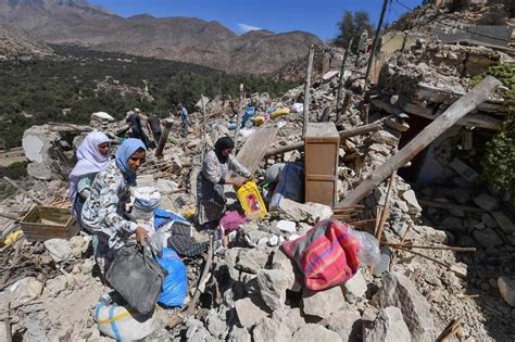 Après le tremblement de terre au Maroc laide sorganise depuis l