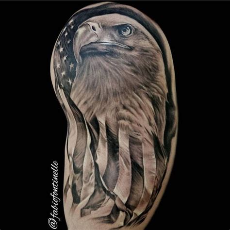 In this regard, you should know that one of the most common elements included in a tattoo of the american flag is the bald eagle. Tattoo Trends - Awesome American Flag and Eagle Tattoo ...