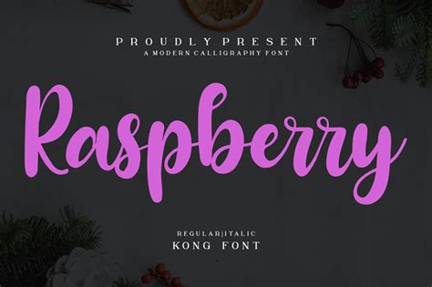 Raspberry Font In 2021 Modern Calligraphy Fonts