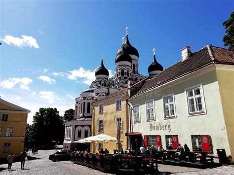 Tallinn Estonia Streets Downtown Highlights Architecture And Facades