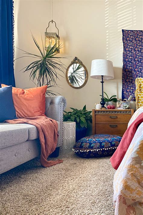 Add Some Boho Glam Decor For A Touch Of Luxury In Your Bohemian Space