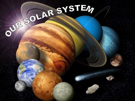 Celestial Bodies In The Solar System The Sun Planets Satellites C