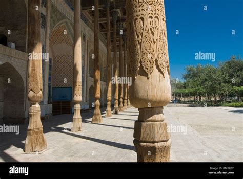 Bolo Hauz Mosque Unesco World Heritage Site Bukhara Uzbekistan