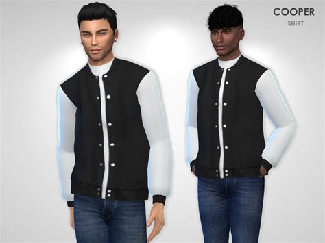 Cooper Shirt By Puresim At Tsr Sims 4 Updates