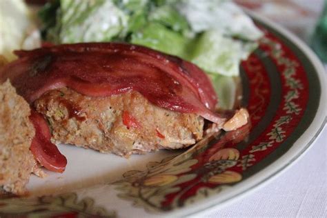 Cook over low heat until. Bacon Topped Petite Turkey Meatloaf | Beef recipes, Meatloaf with bbq sauce, Turkey meatloaf