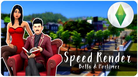 Bella And Mortimer Goth Speed Render Created A New — Illogical Sims