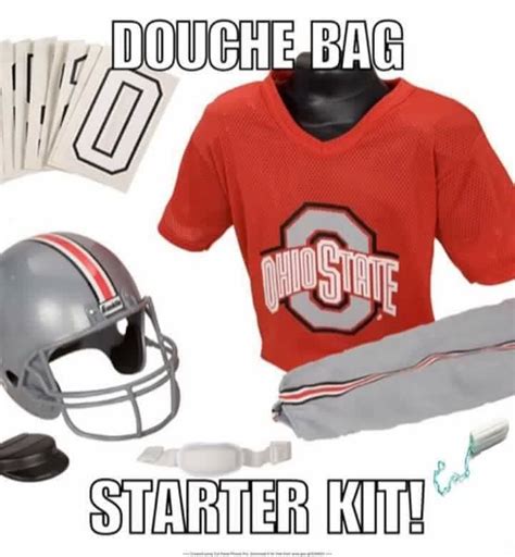 Football Helmets Ohio Sports Jersey Michigan Bags Fashion