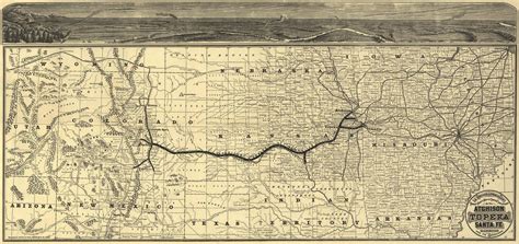 Historic Railroad Map Of Kansas 1880 World Maps Online