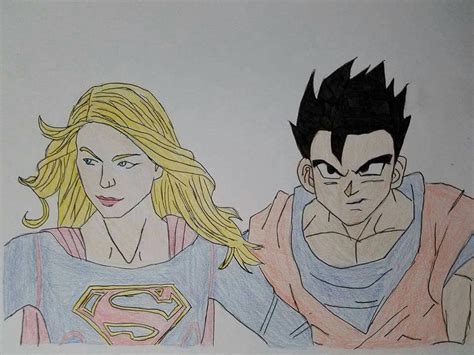 Gohan X Supergirl 3 By Vmartinezkoh On Deviantart