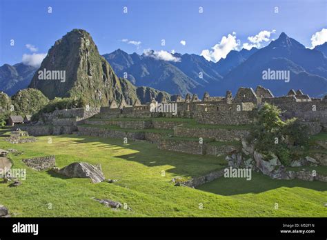 Machu Picchu Peru South America Stock Photo Alamy
