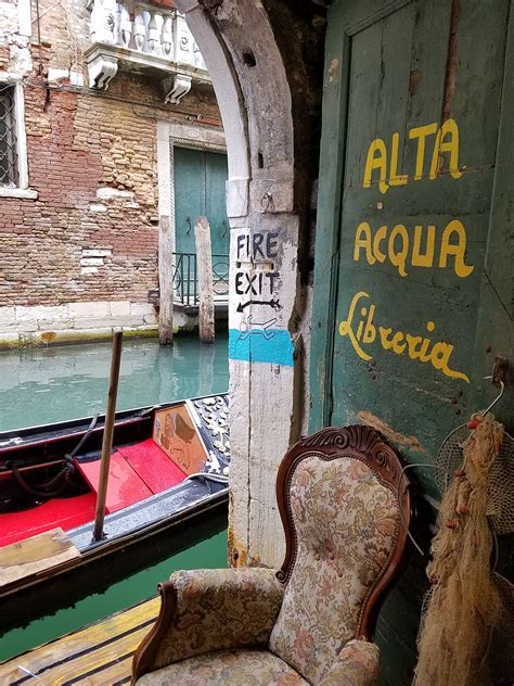 Venice A Visit To Libreria Acqua Alta Italy Travel Information