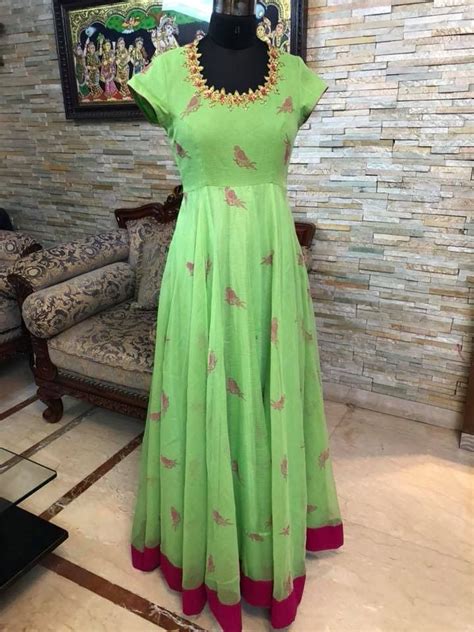 Pin By Srija Reddy On Simple Anarkali Stitching Dresses Long Frocks Anarkali Dress
