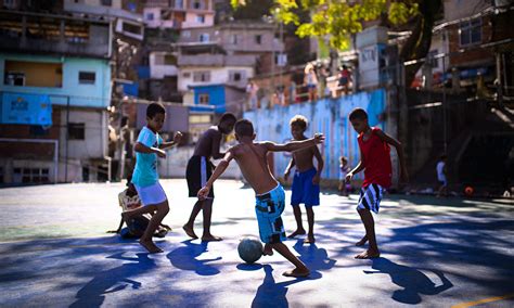 The Brazil Favela Staging Its Own World Cup Football The Guardian