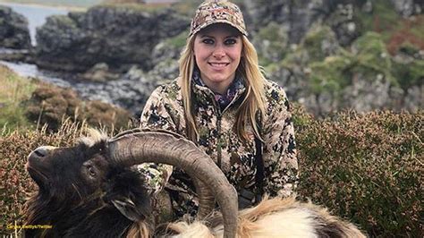 Hunter And Host Of Larysa Unleashed Slammed For Photo With Dead Sheep