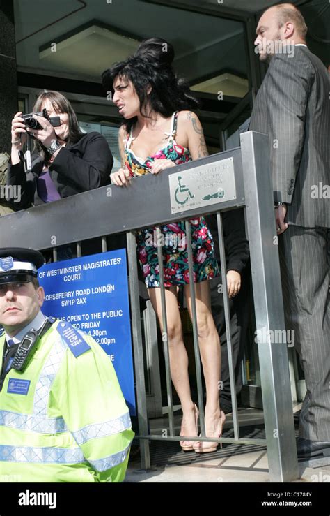 amy winehouse arrives for her appearance at city of westminster magistrates court the troubled