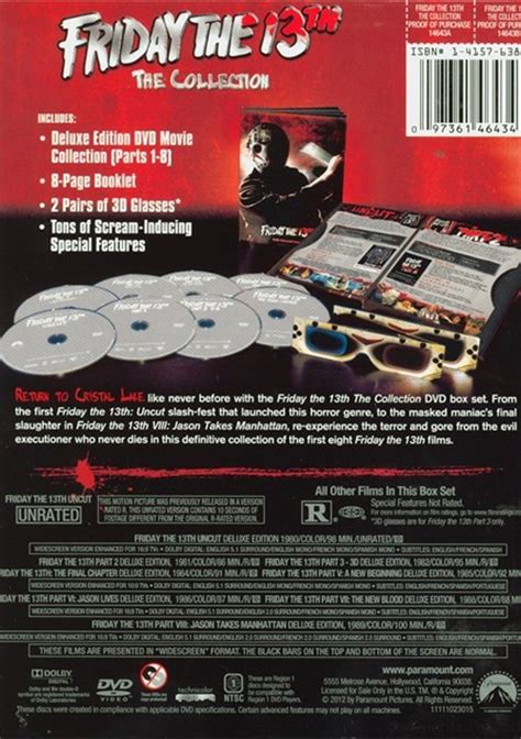 Friday The 13th The Ultimate Collection Dvd Dvd Empire