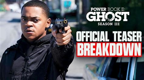 Power Book Ii Ghost Season 3 Official Teaser Breakdown Clues And Easter Eggs Explained Youtube