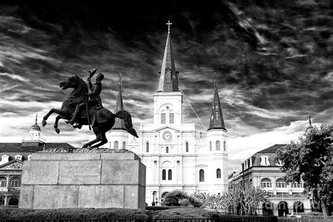 Andrew Jackson Statue New Orleans Photograph By John Rizzuto Fine Art