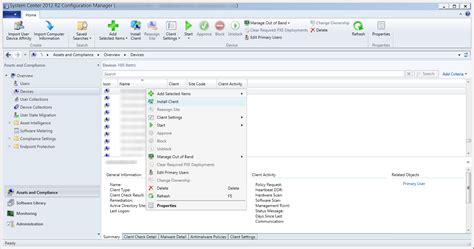 System Center R Configuration Manager Client Web Service Point And Deploying The Sccm