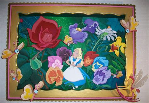 Golden Afternoon Alice In Wonderland 3d Painting 3d Wall Painting