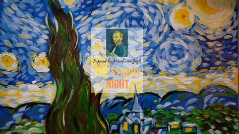 Starry Night Vincent Van Gogh Art With Meg