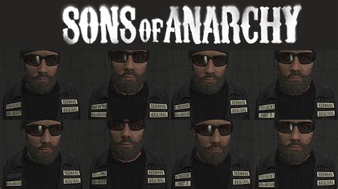 Sons Of Anarchy Pack Mp Male Mc Vest Sp Fivem Gta5