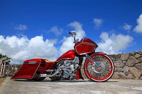 Davidson Custom Rod Chopper Motorcycle Harley Lowrider 1080p