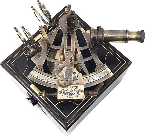 vintage brass nautical sextant j scott london antique sextants with box 5 inch ebay