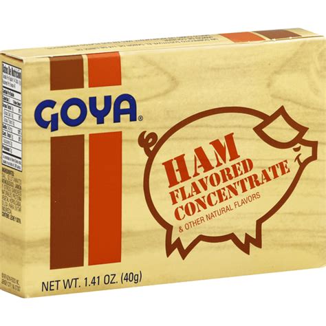 Goya Ham Flavored Concentrate Hispanic Quality Foods