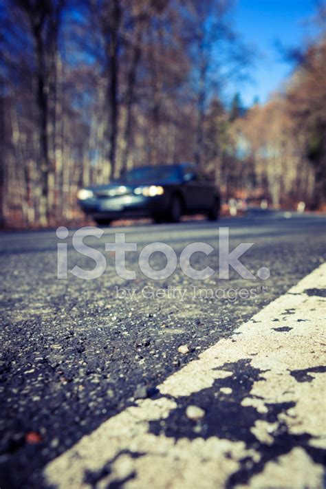 Road Marking Low Angle View Stock Photo Royalty Free Freeimages